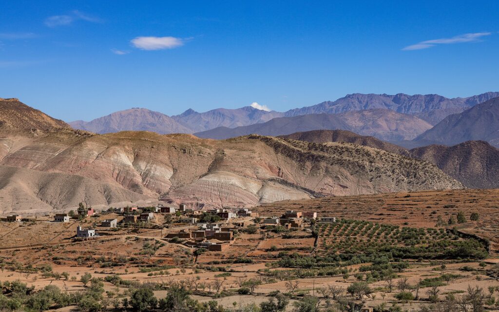 Morocco landscape — demonstration tour photography